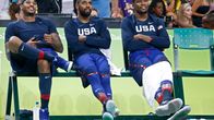 Carmelo Atnhony, Kyrie Irving ja Kevin Durant