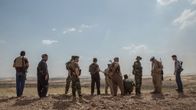 Peshmergasotilaita pohjoisessa Irakissa toukokuun lopulla.
