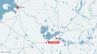 Google-kartta Otanmäki Kajaani Oulu, henkirikosuutinen