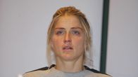 Therese Johaug kertoo dopingrikkeestään lehdistötilaisuudessa.