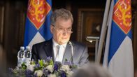 Valtakunnallisen maanpuolustuskurssin avajaiset. Kuvassa Tasavalla presidentti Sauli Niinistö.