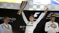 Nico Rosberg juhli maailmanmestaruutta.