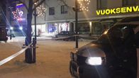 Ravintola Vuoksenvahdin edusta Imatralla.