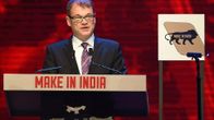 Suomen pääministeri Juha Sipilä Make in India Week -tapahtuman avajaisissa Mumbaissa lauantaina 13. helmikuuta 2016.