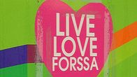 Sydänlogossa teksti live love Forssa