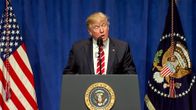 Trump pitää puhetta