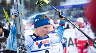 Matti Heikkinen tuulettaa. 