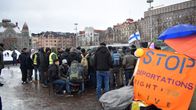 Asylum seekers from Iraq and Afghanistan have been protesting in central Helsinki against Finland's tough immigration and asylum policies for weeks.