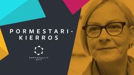 Pormestariehdokas Eva Biaudet.