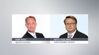 Imatran kaupunginjohtaja ehdokkaat Rami Hasu ja Antti Vuolanne