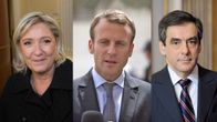 Le Pen Macron Fillon.