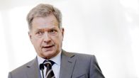 Presidentti Sauli Niinistö kertoi Kiinan presidentin vierailusta virka-asunnollaan Mäntyniemessä Helsingissä 6. huhtikuuta.
