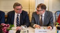 Timo Soini ja Juha Sipilä.
