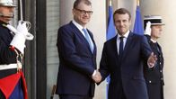 Juha Sipilä ja Emmanuel Macron tapasivat Élysée-palatsilla perjantaina.