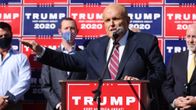 Trumpin lakimies Rudy Giuliani pitää tiedotustilaisuuden 