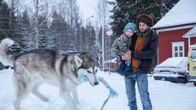 Juha Järvinen, Aamos Järvinen ja Usva-koira.