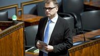 Pääministeri Juha Sipilä eduskunnan täysistunnossa Helsingissä 14. helmikuuta