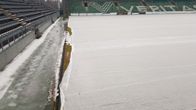 Kupittaan jalkapallostadion.
