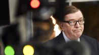 Europarlamentaarikko Paavo Väyrynen kertoi tulevaisuuden suunnitelmistaan tiedotustilaisuudessa Helsingissä keskiviikkona 25. huhtikuuta