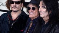 Johnny Depp, Joe Perry ja Alice Cooper.