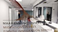 Maahanmuuttoviraston palvelupiste.