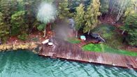 Airiston Helmen omistuksessa oleva rantakiinteistö Prostvik Resort Paraisten Nauvossa 26. syyskuuta.