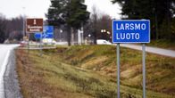 Luodon kunnan keskustaa kuvattuna 30. marraskuuta