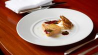 Michelin-ravintolan ruoka-annos.