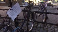 Jyväskylän keskustassa hylätyiksi epäillyt pyörät on laputettu