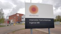 Stora Enson Inkeroisten kartonkitehdas Kouvolassa.