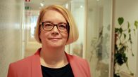 Coreper I -lähettiläs Minna Kivimäki Suomen EU-edustustossa.
