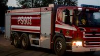 Pohjois-savon pelastuslaitoksen paloauto.