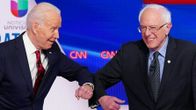  Joe Biden ja  Bernie Sanders.