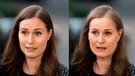 Ystävällisen oloinen pääministeri Sanna Marin (sd.) oli helppo muuttaa ärtyneeksi vanhaksi naiseksi Photoshopin uudella versiolla.