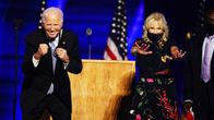 Joe ja Jill Biden 7. marraskuuta 