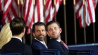Jared Kushner, Eric Trump ja  Donald Trump Jr
