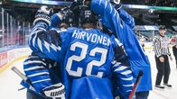 Nuoret Leijonat, Anton Lundell, Roni Hirvonen, maali 