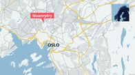 Kartta Oslossa sattuneesta maanvyörystä.