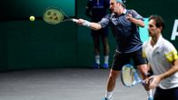  Henri Kontinen ja Edouard Roger-Vasselin Rotterdamin ATP500-turnauksessa 6. maaliskuuta.