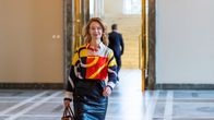 Tytti Tuppurainen eduskunnassa torstaina.