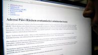 Nettiadressi Päivi Räsäsen erottamiseksi ministerin virasta.