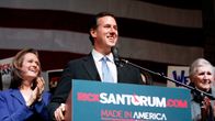 Republikaanien presidenttiehdokas Rick Santorum.