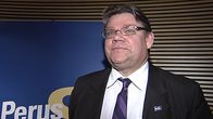 Perussuomalaisten puheenjohtaja Timo Soini.