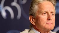 Michael Douglas Cannesin elokuvajuhlilla lehdistötilaisuudessa.