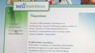 Kuva WellNutrition-luontaistuotteiden verkkosivuilta.