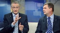 Aamu-tv:n vieraina olivat sotatieteiden tohtori, Stonesoft-tietoturvayhtiön johtaja Jarno Limnéll ja Suomen kyberstrategiaa valmistelevan työryhmän pääsihteeri Aapo Cederberg.