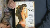 Ensimmäistä hepreankielistä Playboy-lehteä esitellään sen julkistamistilaisuudessa.