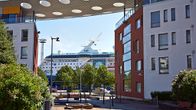 Kaupunkinäkymä Katajanokalta.
