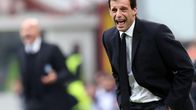 Juventuksen päävalmentaja Massimiliano Allegri.