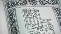 Kuva vastasuomennetusta, alunperin 1400-luvulla kirjoitetusta Noitavasara- eli Malleus Maleficarum -kirjasta.